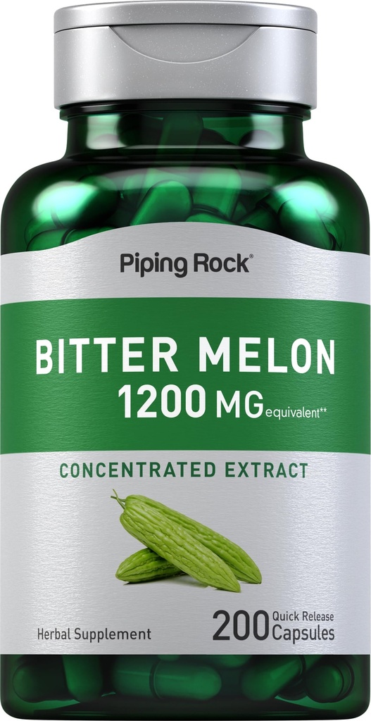 Piping Rock Bitter Melon Capsules 1200mg 