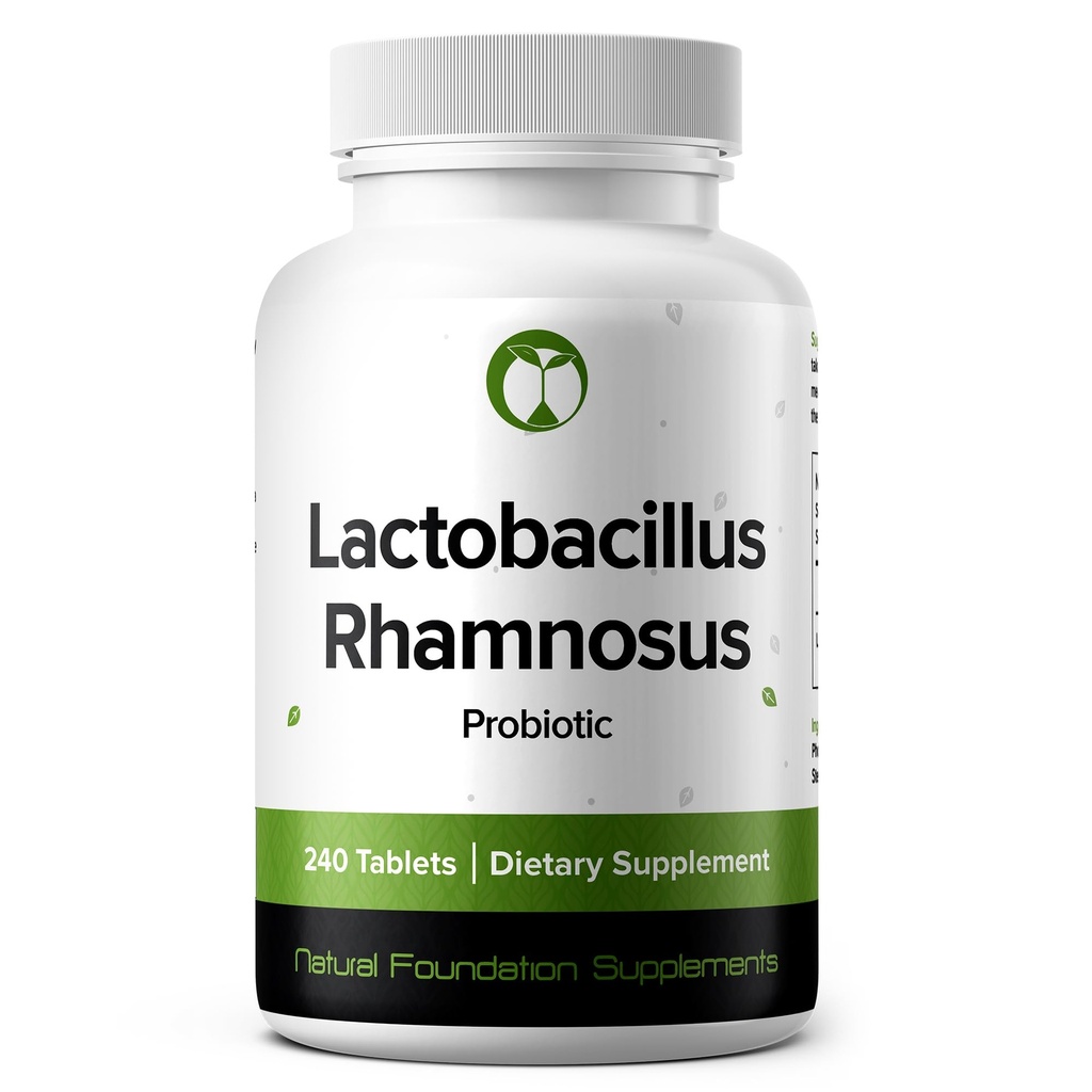 Lactobacillus Rhamnosus Probiotic Supplement 240 Tablets 3 Miljard CFU Probiotica voor mannen & vrouwen Ondersteunt Intestinale Digestieve & Gut Health (240, Lactobacillus Rhamnosus)