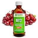 Reliable-1 Laboratories Liquid Vitamin B12 Daily Supplement 1000mcg for Adult Men & Women - Natural Cherry Flavor