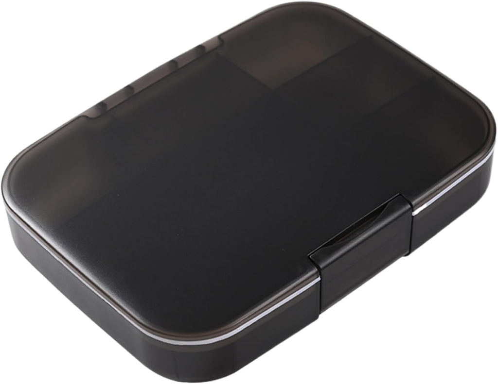 Grote pil Organizer 9 Compartments pil geval Vochtdichte pil Box met verwijderbare partitie draagbare tablet doos voor visolie, vitamine supplementen gereedschap