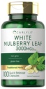Carlyle Mulberry Leaf Extract | 100 Capsules | Non-GMO and Gluten Free Herbal Supplement