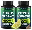 (2 PACK) Citrus Bergamot Extract 1000mg - Citrus Bergamot Supplement for Circulatory Health, Immunity, and Graceful Aging - 2x the potention of Citrus Bergamot 500mg - 240 Vegan Citrus Bergamot Capsules