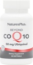 NaturesPlus Beyond CoQ10 50 mg - 30 Softgels - Biedt hoge sterkte Ubichinol - Ondersteunt algemene welzijn - 30 porties