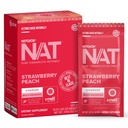 Pruvit - Keto//OS NAT - Strawberry Peach Charged Drink Mix with C-Med 100, L-Taurine, Vitaminen B6 & B12, Ketone Supplement - 18,5g