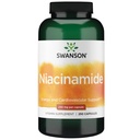 Swanson Niacinamide Vitamin B3 Supplement, 250 mg, 250 Capsules