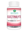 Best Earth Naturals Electrolyte Ondersteuning Supplement - Ondersteuning Electrolyte Balance met vitamine D, Calcium, Magnesium, Natrium, Kalium, Boron en Meer - 30 ct. Capsules