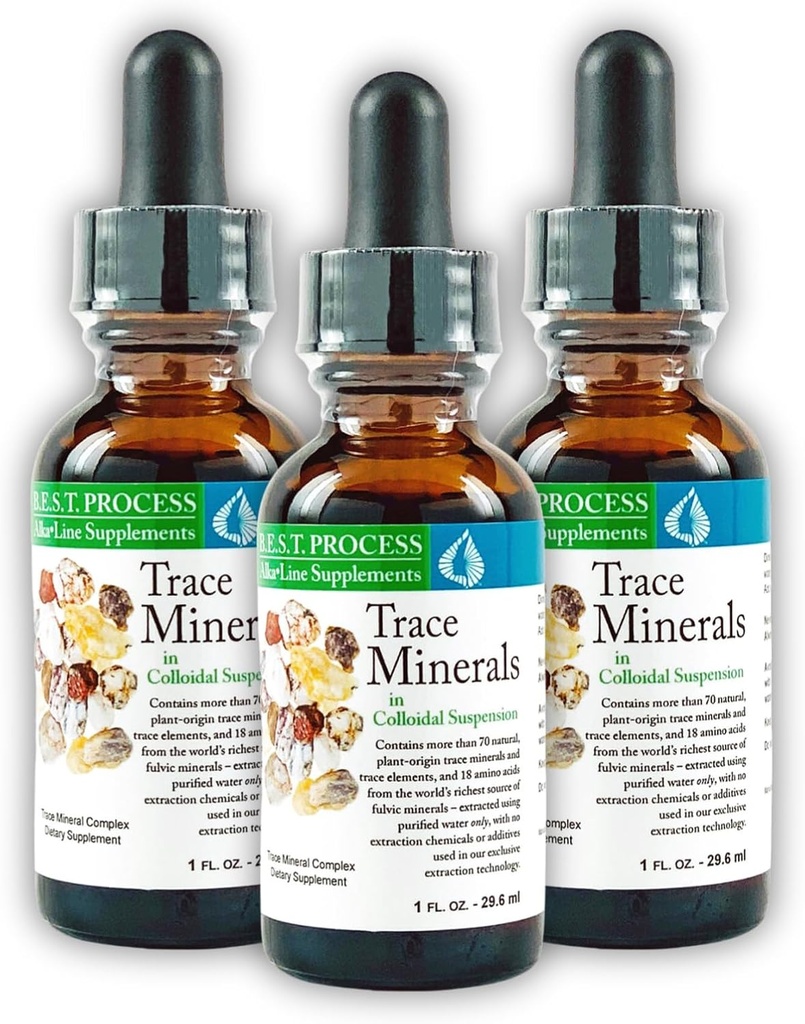 Morter Trace Minerals in Collective Suspension (3 Pack) Morter HealthSysteem Best Process Allyne