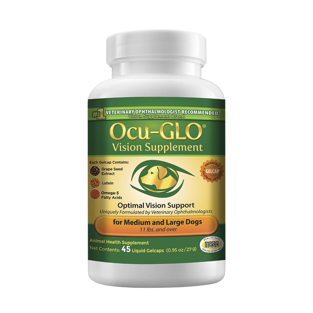 Ocu-GLO Vision Supplement voor middelgrote tot grote honden (45ct)