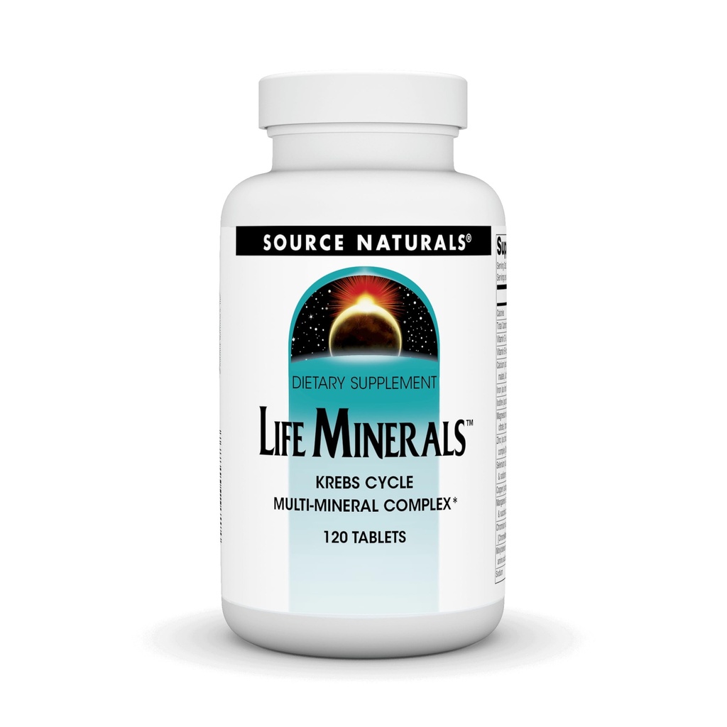 Bron Naturals Life Minerals, Krebs Cycle Multi-Mineral Complex* - 120 tabletten