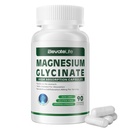 Magnesium Glycinate 400 MG per portie 100% gecheleerd voor hoge absorptie, zacht op maag, non-GMO, 90 vegetarische capsules