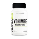 NutraBio Yohimbe Bark Extract Supplement voor mannen en vrouwen, 4mg, 90 plantaardige capsules