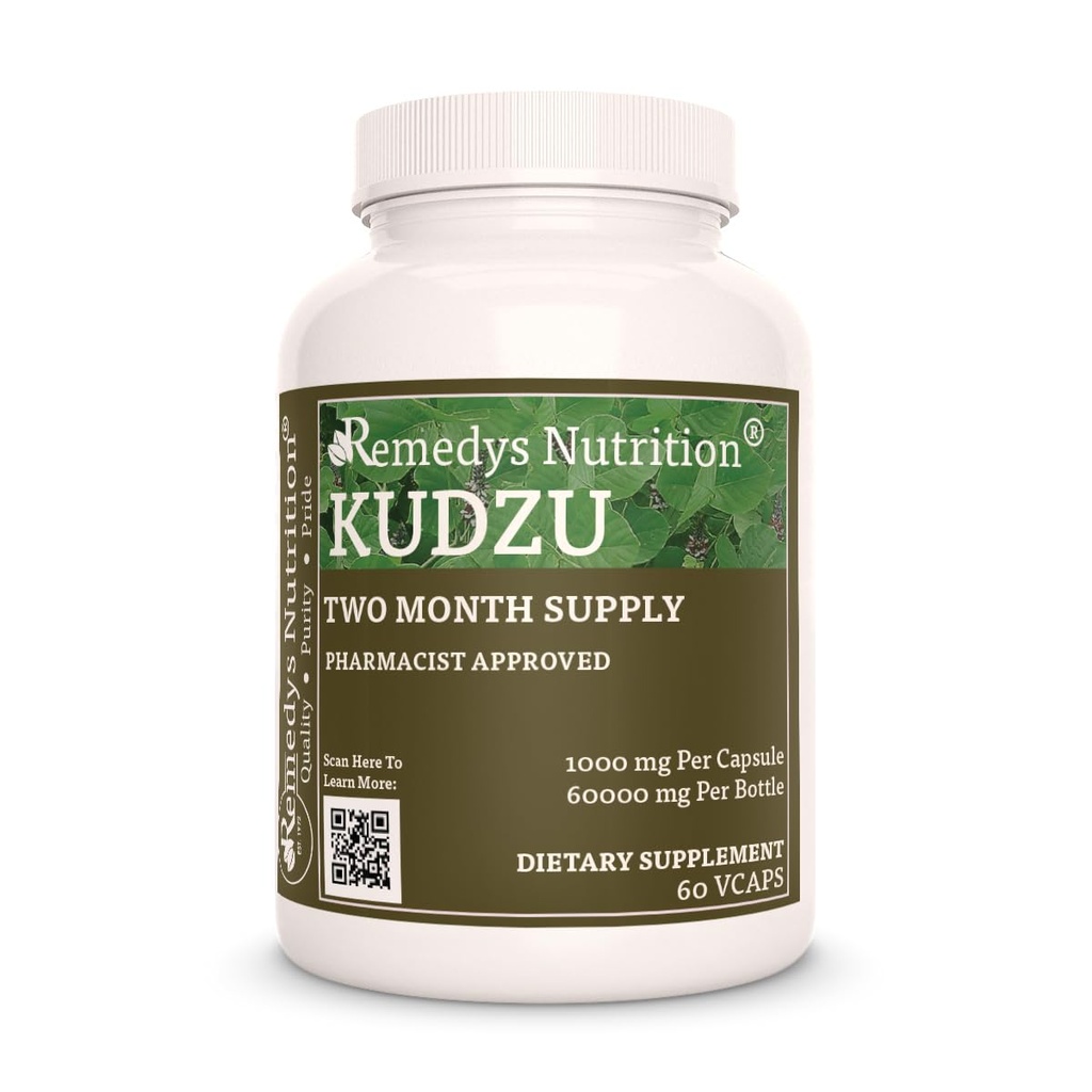 Remedie's voeding Kudzu Root 