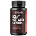 Unisex Horny Goat Weed Capsules voor mannen en vrouwen - Extra sterkte prestaties en energie ondersteuning met Tongkat Ali, Muira Puama, en Saw Palmetto - 10 Tellen - Herbal Supplement voor verhoogde endurance