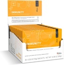 Immunity Booster Powder, makkelijk te gebruiken Vegan Immune Booster met vitamine D, A, B, C, & K, NRV Zink, Plus Gemberextract (30 Pack)