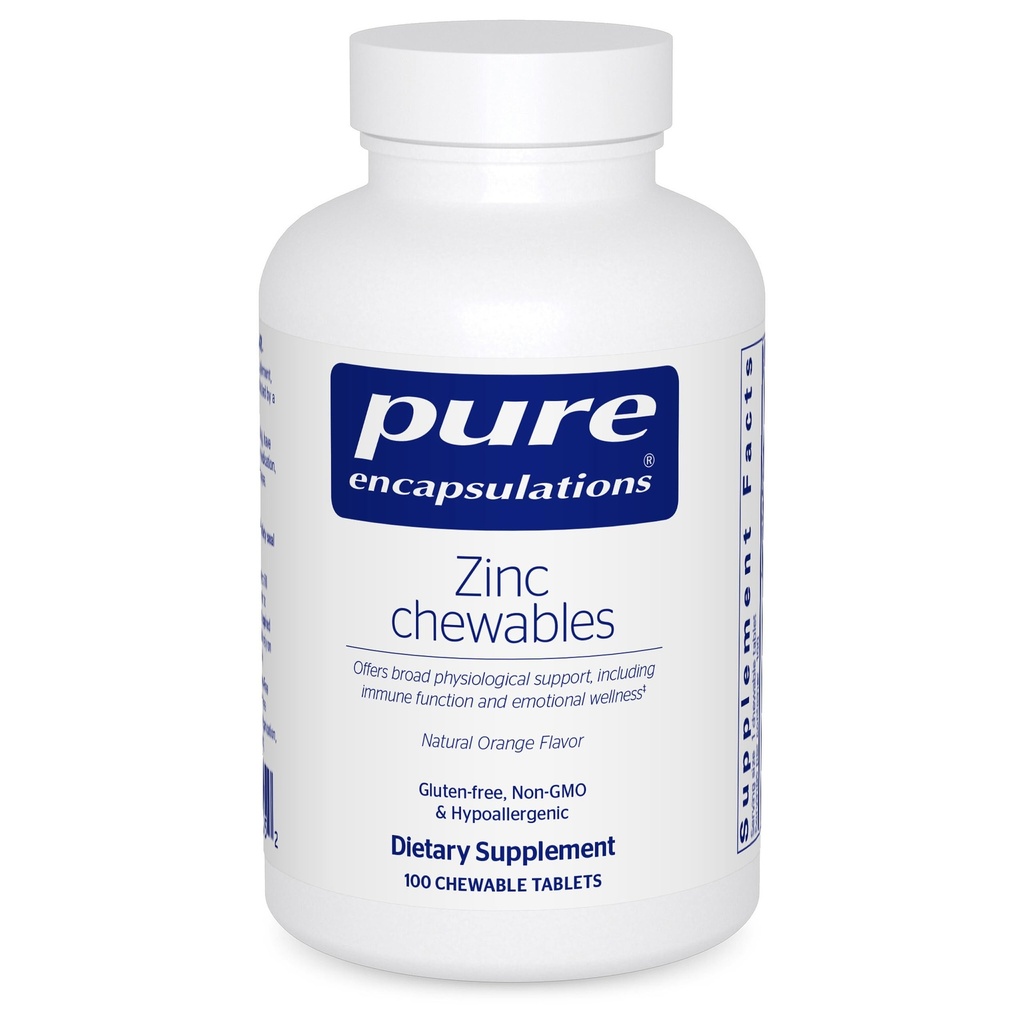 Pure Encapsulations Zink Kauwtabletten 