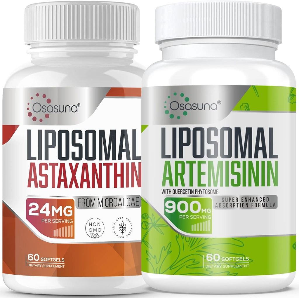 Liposomale Astaxanthine 24MG met Artemisinine 600 mg