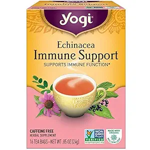 Yogi Kruidentheezakjes, Echinacea Immune Support 16 ea (verpakking van 2)