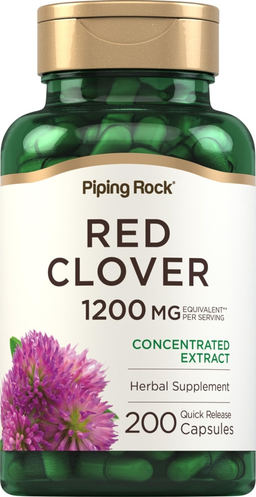Piping Rock Red Clover 1200mg 