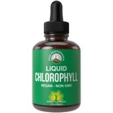Chlorofyl Liquid Drops - Ultra Hoge Zuiverheid, Alcoholvrij, Non-GMO, Glutenvrije Liquid Chlorofyl Drops Supplement. Neem met water. Interne Deodorant + Huidverzorging, Immuun en Digestieve Ondersteuning