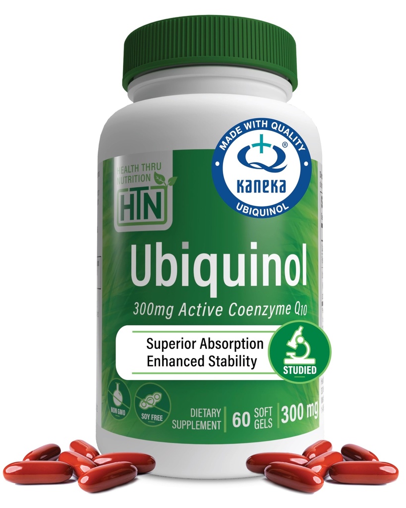 Health Thru Nutrition Ubicuryl 300mg 60 Softgels als Kaneka QH Reduced CoQ-10 
