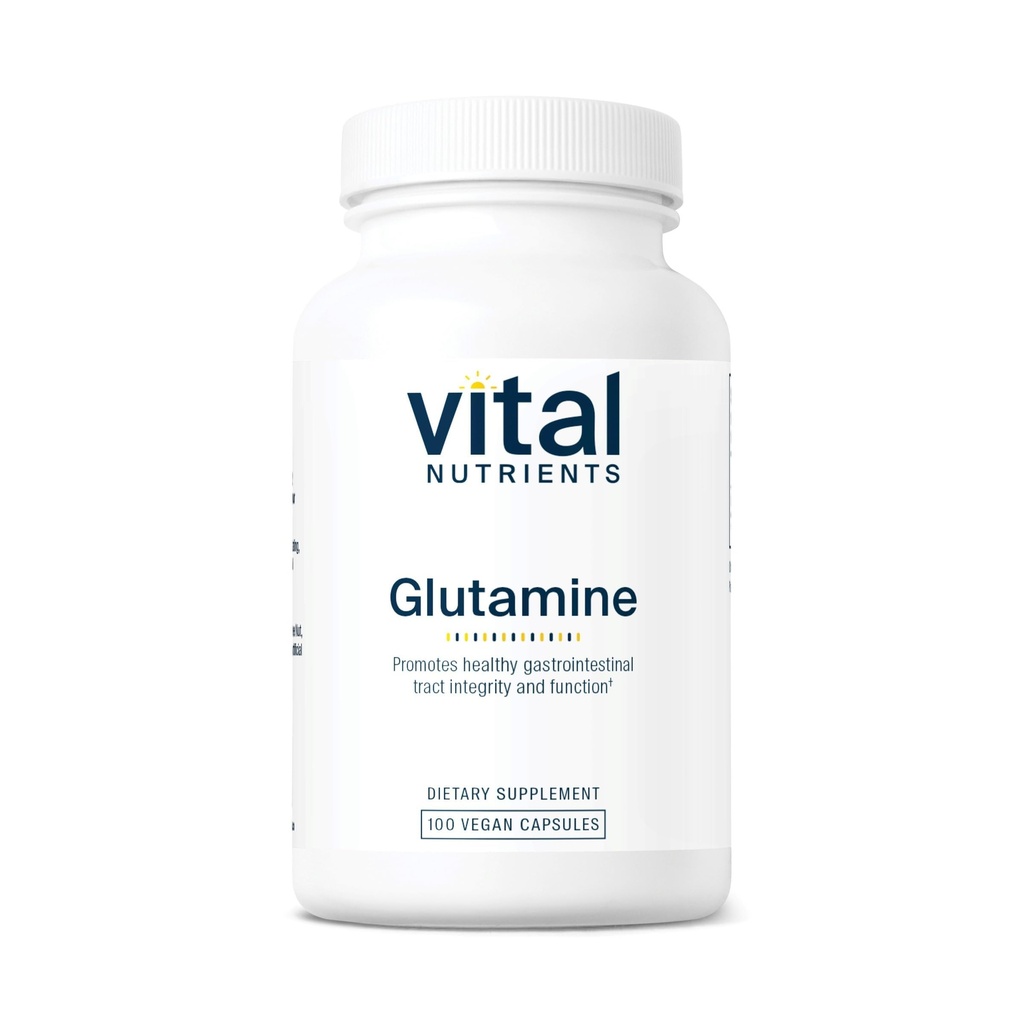 Vitale voedingsstoffen Glutamine 3400 mg L-Glutamine 