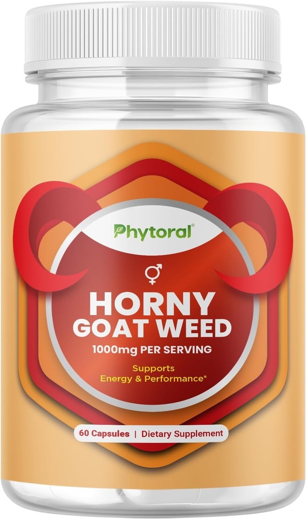 Pure Horny Goat Weed Extract met Maca Powder 