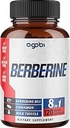 agobi 120 Capsules - Berberine Supplement met Ceylon, Melkdistel, Kurkuma, Vlierbes & Black Pepper - 4 maand levering