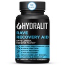 Rave Recovery Vitaminen na Partij Relief Pillen Muziek Festival Accessoires Rave Essentials 5-HTP Supplement Elektrolyten Hydration Betere Morningen Serotonine Energie Hangover 120 Capsules
