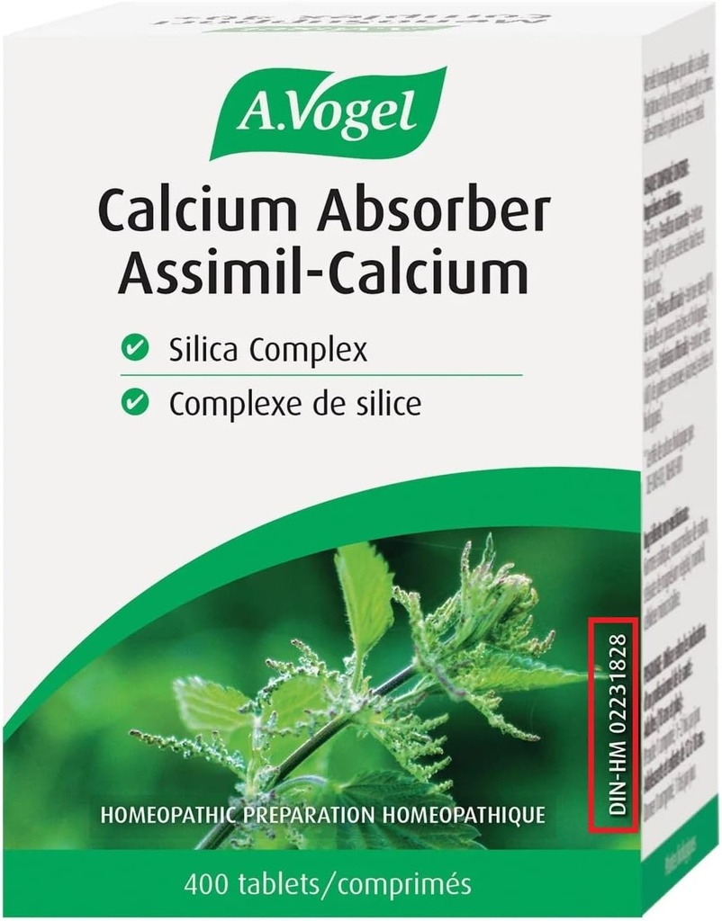 A. Vogel, Calcium Absorptie 400 tabletten