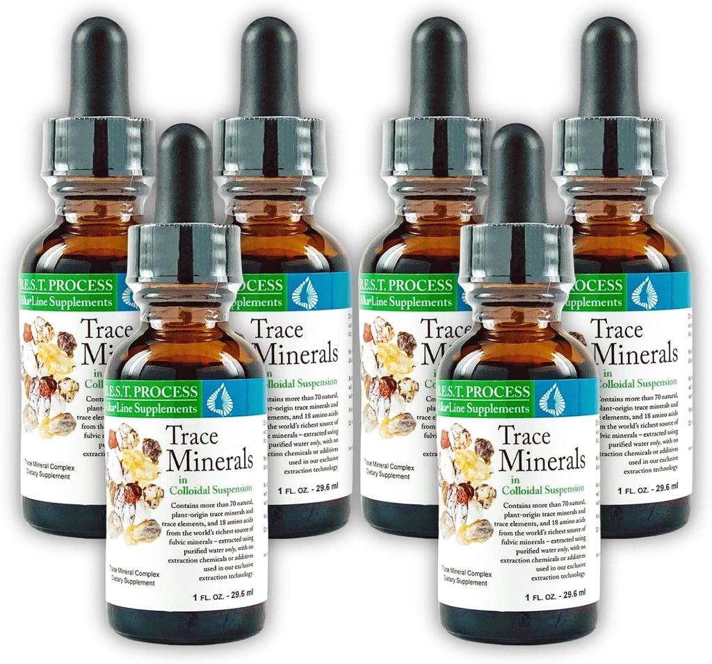 Morter Trace Minerals in Collective Suspension (6 Pack) Morter HealthSysteem Best Process Allyne