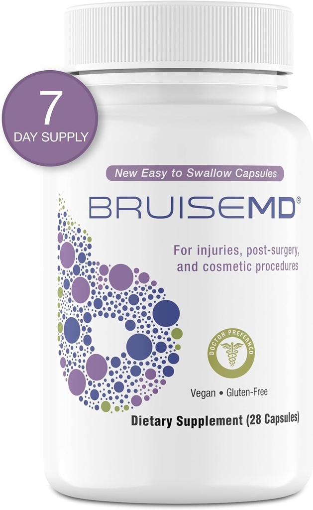 Supplement en Gel Bundle, combinatiebehandeling om blauwe plekken te verwijderen en Zwelling te verminderen