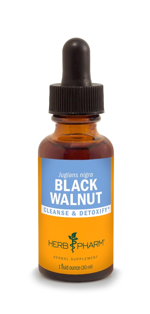Herb Pharm Black Walnut Liquid Extract voor reiniging en ontgiften - 1 Ounce