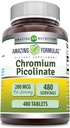 Verbazingwekkende Formules Chroom Picolinaat Supplement 