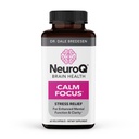 NeuroQ Calm Focus Capsules - Stress Relief Supplement - Ondersteunt de geestelijke functie en ontspanning - Sensoril Ashwagandha, Magnesium, GABA, L-Theanine, Andes Cacao & Kava Kava - 60 capsules