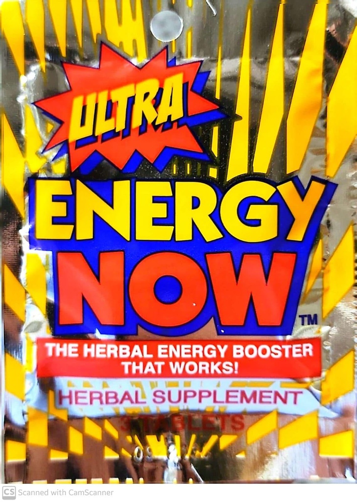 Handige oplossingen Ultra Energy Nu, 3 tabbladen Pakketten (verpakking van 24)