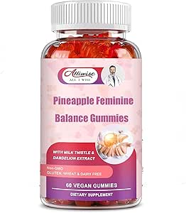 Ananas vrouwelijke balans Gummies voor vrouwen lever ondersteuning