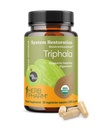 Herb Pharm USDA Organische Triphala-capsules Reiniging en ontgifting Ondersteuning en Digestieve Gezondheidsondersteuning met Amla, Haritaki & Bibhitaki, FAIRWILD® Gecertificeerd 