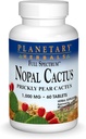 Planetaire kruiden Volledig Spectrum Nopal Cactus 1000mg Prickly Pear Cactus Antioxidant - 100% Natural - 60 Tablets