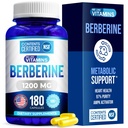 NSF Certified Berberine Supplement, Berberine HCL 1200 mg per Serving, 180 Vegetarian Capsules (90 Servings), Gluten Free, Non-GMO by WeLikeVitamins
