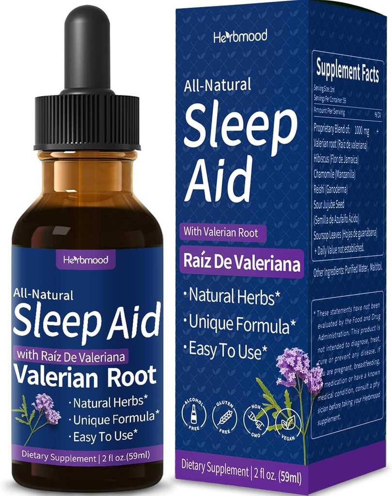 Valeriaan wortel gericht kruidensupplement: snelle absorptie, all-natuurlijke aanvulling op Wellness