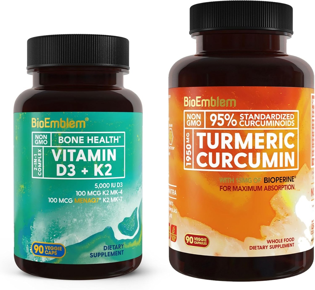 BioEmblem Kurkuma Vitamine D3 K2