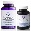 Relumins Advanced White Set - 1650mg Glutathion Complex (90 capsules) en Advanced Vitamine C met Rose HIPS en Bioflavonoïden (60 capsules) Bundel