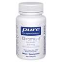 Pure Encapsulations Chroom (Picolinate) 500 mcg - for Lipide & Koolhydraat Metabolisme* - Mineral Supplement - Superior Absorptie Chromium Supplement - Vegan & Gluten Free - 180 Capsules