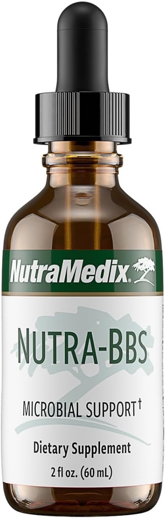 Nutramedix Nutra BBS - Liquid Herbal Supplement for Digestief en Immune Support - Elecampane Root & BlackBerry Leaves Extract for Gut Health - Immunity Booster Supplement (60ml)