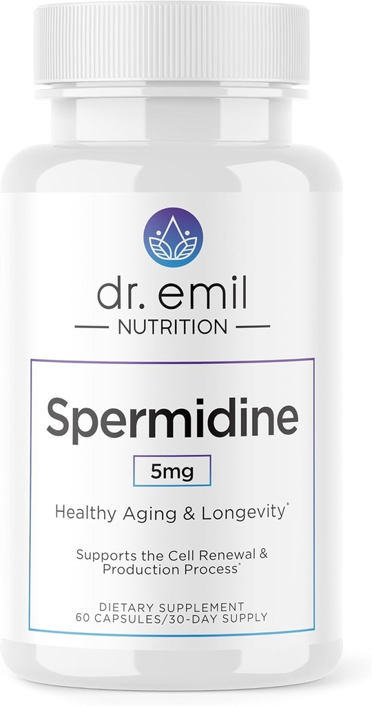 DR EMIL NUTRITION Men & Women Spermidine 5mg Supplementen 