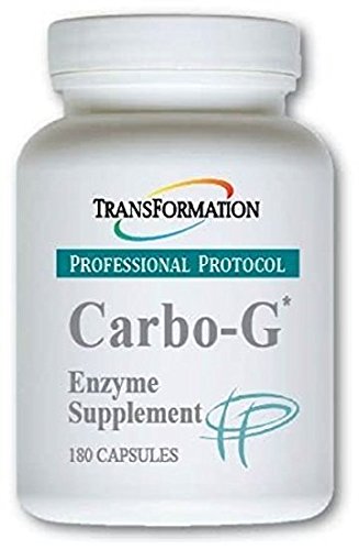 TRANSFORMATIE VAN DE GENESIS VAN GOEDE GEZONDHEIDSenzymen Carbo-G Hoge potentie Enzyme Blend Formula Supplement met Probiotica & Kruiden, voor Carbohydraat afbraak, Nutriënt Absorptie, 180 Capsules