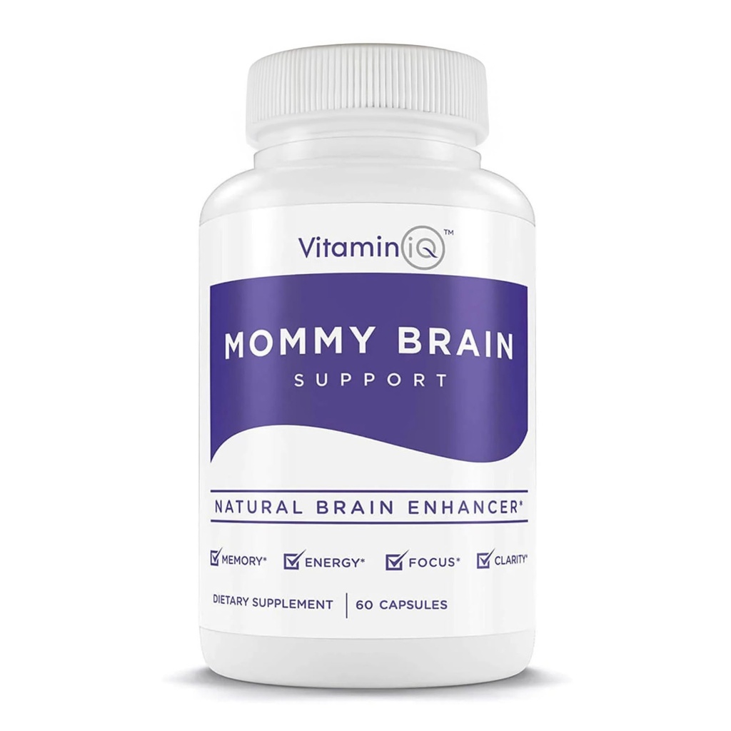 Mama Hersen Postnatale Supplement (60 capsules) voor Cognitieve Gezondheid, Mood, Energie met GPC en CDP Choline, Fosfatidylserine, Omega-3 DHA