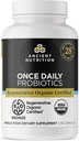 Ancient Nutrition Regenerative Organic Certified Probiotics, Daily Probiotics Once Daily, Healthy Digestie and Immuun System Function Support, 25 Miljard CFUs* Per Serving, 30 Tellen