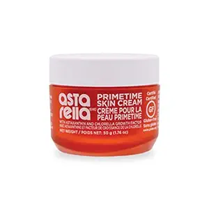 Sun Chlorella Astarella Primetime Cream Astaxanthine Gezicht Moisturizer Deep Hydration Boost, natuurlijke huidverzorging, helpt het herstellen van balans en het verminderen van het uiterlijk van fijne lijnen & rimpels - Paraben Free - 1,76oz