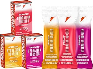 Gatorade Hydration Booster - Alle 3 smaken (Strawberry Watermeloen, Tropical Mango, Citrus Berry)